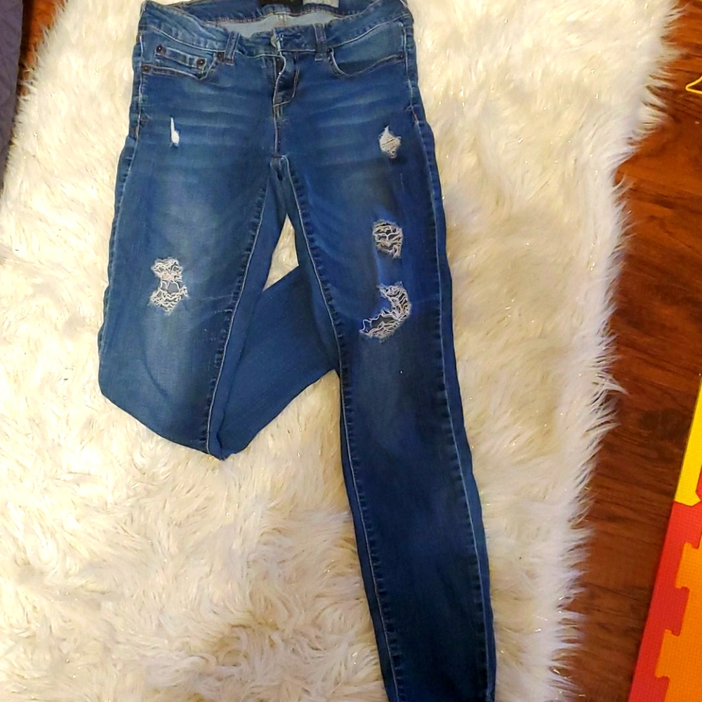 Aero skinny jeans
